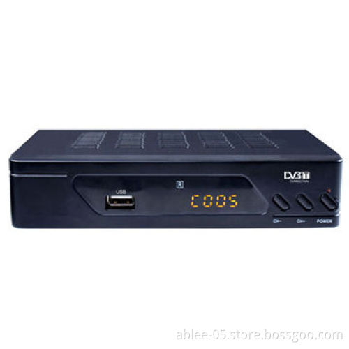 DVB-T2 Receiver, 1080P, Full HD, MPEG4 H.264 PVR, High-sensitivity Silicone Tuner